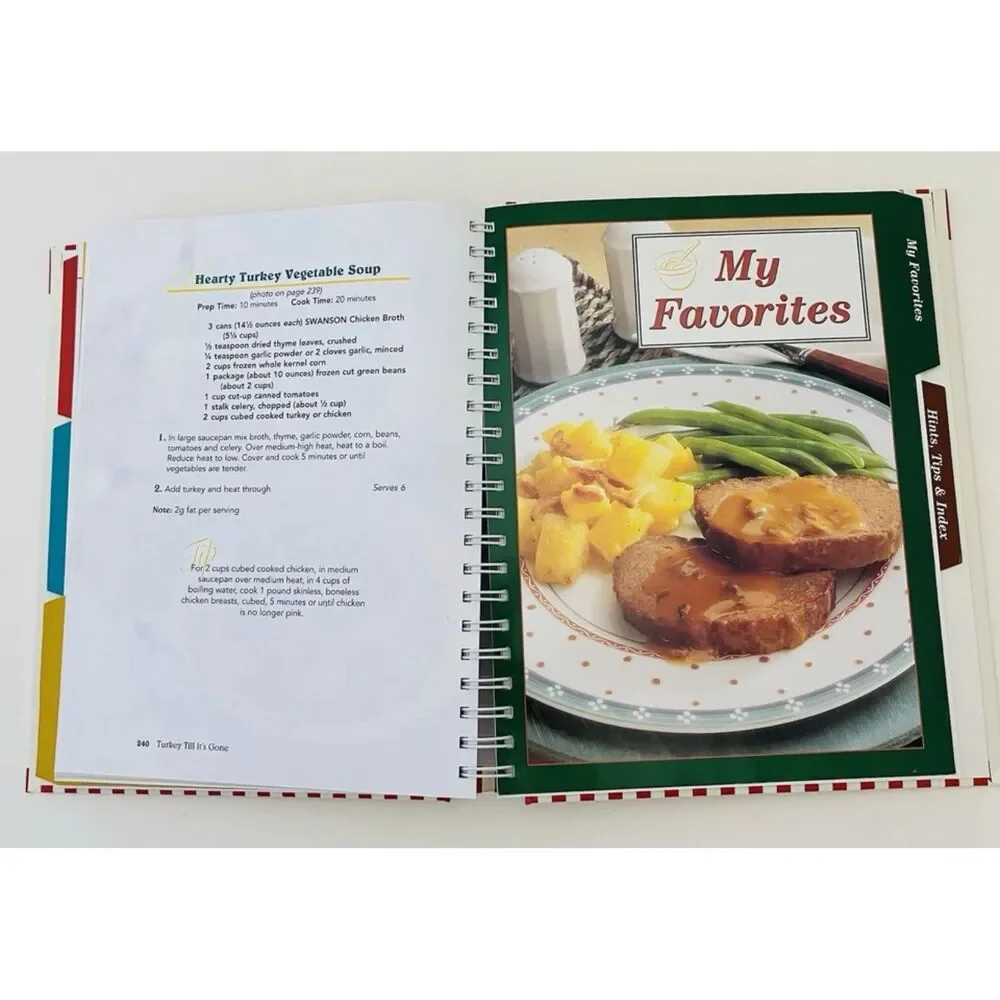 Campbells & Jell-O Collection: Lot of 2 Cookbooks-3 Cookbooks in 1- Spiral-bound